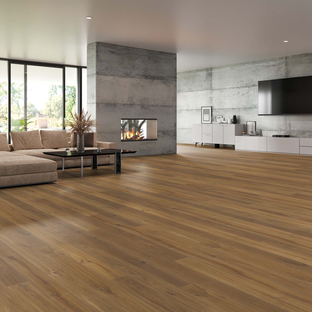 tilo Parquet Rustico Dub Caramel skrabany 4V