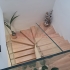 Celoskleněné zábradlí a obklad schodiště