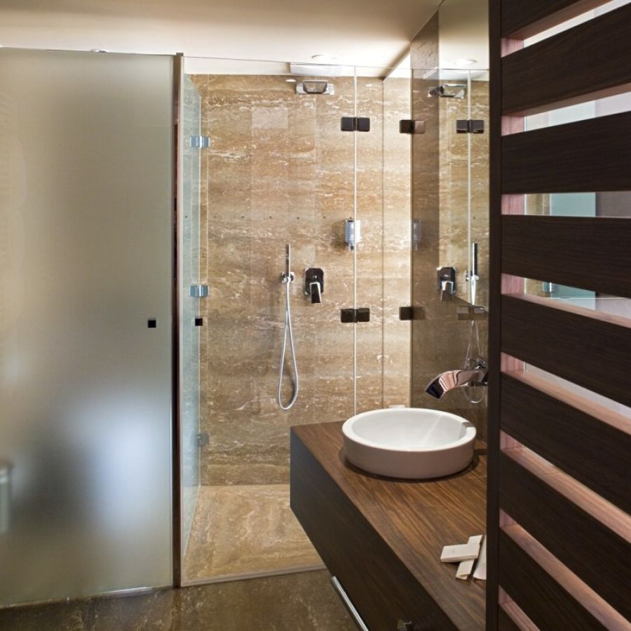 Celoskleněná sprcha VV SKLO