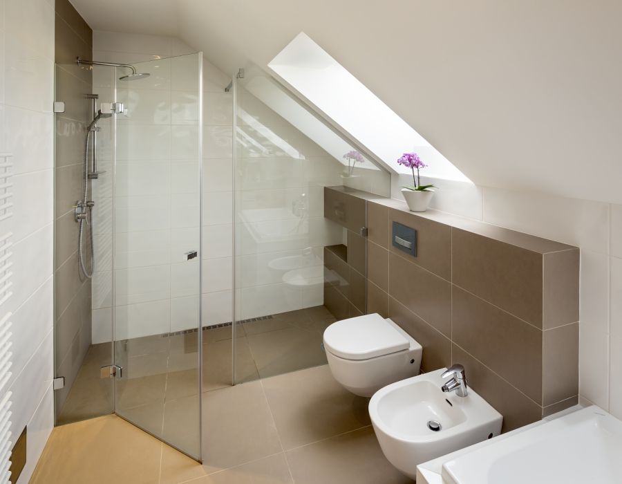 Celoskleněný sprchový kout VV SKLO